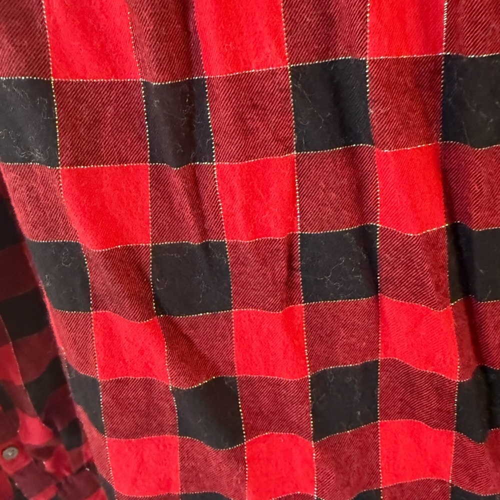 J. Crew women’s flannel - Picture 6 of 8